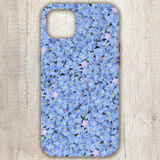 Coque Case-Mate iPhone Ne m'oubliez pas Blue Floral iPhone / coque ipad