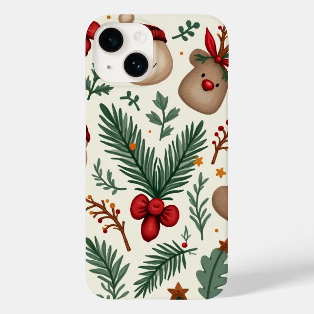 Coque Case-Mate iPhone Noël coque iphone (Verso)