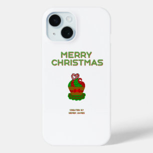 Coque Case-Mate iPhone Noël Cupcake Apple iPhone 15 Coque