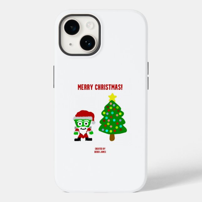 Coque Case-Mate iPhone Noël FrankenFromage Apple iPhone 14 Coque (Verso)