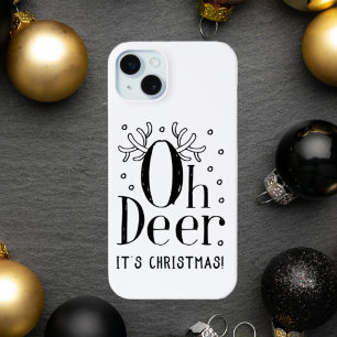 Coque Case-Mate iPhone Noël Oh cerf iPhone 15 plus coque