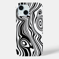 Noir blanc Verre coque iphone rayé Choisir la coul
