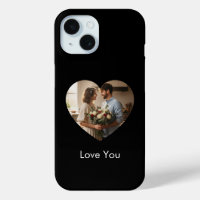 Noir couleur solide iPhone et coque ipad