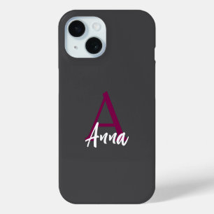 Coque Case-Mate iPhone Nom personnalisé iPhone 15 Coque