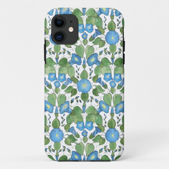 Coque Case-Mate iPhone Nostalgique Blue Morning Glory Iphone 5/5s Coque (Dos)