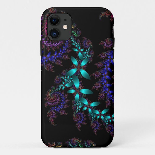 Coque Case-Mate iPhone NOUVEAU coque iphone ..Fleur fractale (Dos)