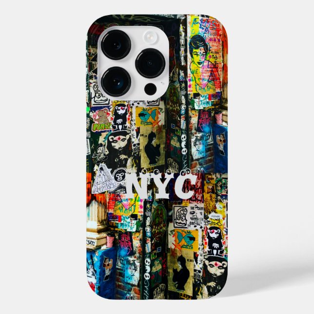 Coque Case-Mate iPhone NYC Graffiti Graphic design coque iphone (Verso)