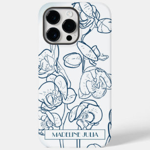 Coque Case-Mate iPhone Orchidée Florale Hiérarchie tendance personnalisée