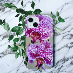 Case-Mate iPhone Case Orchidées blanches et violettes   Photographie de 
