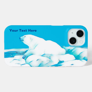 Coque Case-Mate iPhone Ours Polaire Sur Coque De Glace-Mate coque iphone