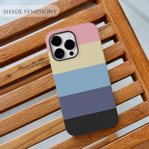 Coque Case-Mate iPhone Pale Pastel esthétique avec design en bloc de coul