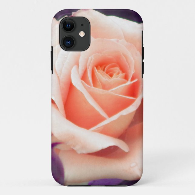 Coque Case-Mate iPhone Pale Peach Rose iPhone 5 Coque (Dos)