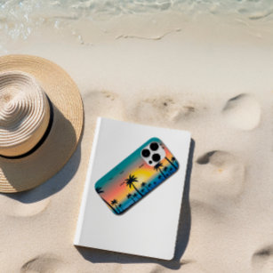 Coque Case-Mate iPhone Palmier de la plage de Sunset