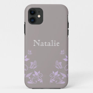Coque Case-Mate iPhone Papillon Lilac Floral BT iPhone 5 Coque
