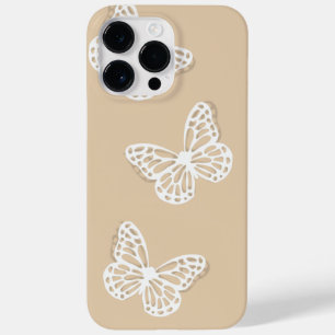 Coque Case-Mate iPhone Papillons blancs minimaliste coque iphone fille
