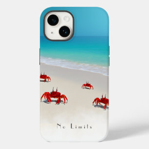 Coque Case-Mate iPhone Pas de limites — iPhone 14 Tough Coque 4 Crabs