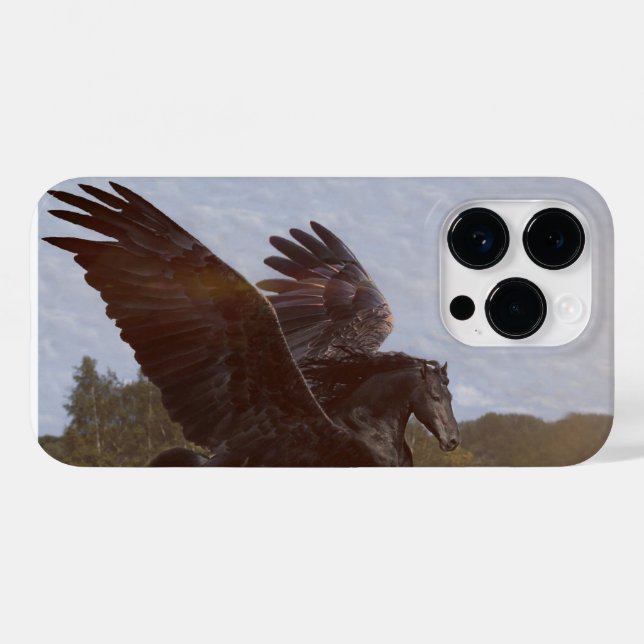 Coque Case-Mate iPhone Pegasus en vol iPhone / coque ipad (Verso (horizontal))