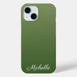 Coque Case-Mate iPhone Personalized green