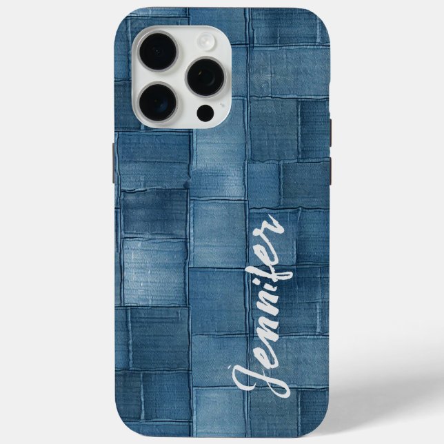 Coque Case-Mate iPhone Personnalisé Denim iPhone / coque ipad (Verso)