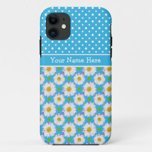 Coque Case-Mate iPhone Personnalisé iPhone 5/5s Coque : Pois, marguerites