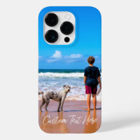 Photo personnalisée Texte coque iphone Vos animaux