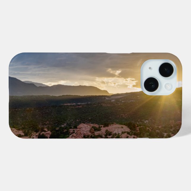 Coque Case-Mate iPhone Pikes Peak Sunset Haze coque iphone (Verso (horizontal))