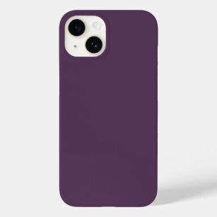 Coque Case-Mate iPhone Plum, couleur solide,