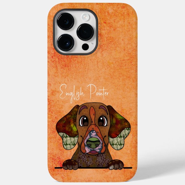 Coque Case-Mate iPhone Pointeur anglais Coque-Mate, coque iphone (Verso)