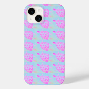 Coque Case-Mate iPhone Pomme coque iphone rose et bleu tortue