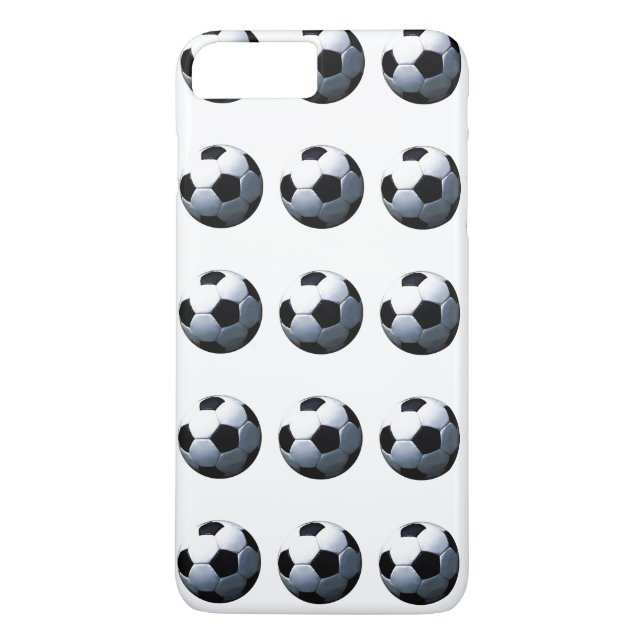 Coque Case-Mate iPhone Pop Art Soccer Balls iPhone 7 Plus Coque (Dos)