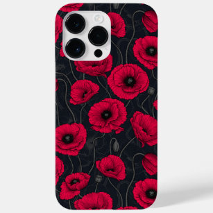 Coque Case-Mate iPhone Poppies rouges