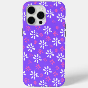 Coque Case-Mate iPhone Purple Flowers Motif iPhone 15 Pro Max Coque