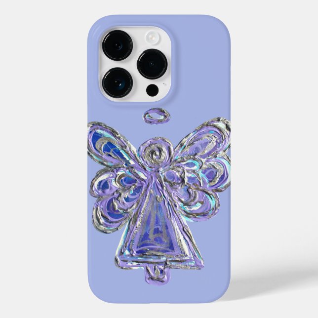 Coque Case-Mate iPhone Purple Guardian Angel Art coque iphone personnalis (Verso)