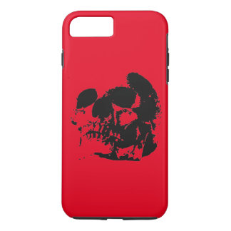 Coque Case-Mate iPhone Red Black Skull iPhone 7 Plus Coque
