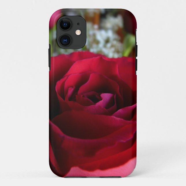 Coque Case-Mate iPhone Red Rose iPhone 5 Coque Rose coque iphone (Dos)