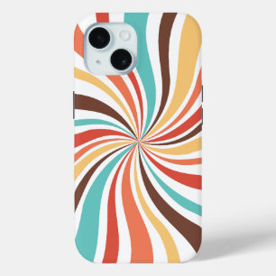 Coque Case-Mate iPhone Retro Swirl Art Abstrait iPhone / coque ipad