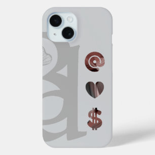 Coque Case-Mate iPhone RICH coque iphone Trend Abstrait Black Powdery
