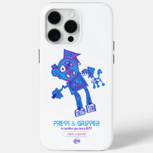 Coque Case-Mate iPhone Robot Press & Gripper iPhone 15 coque