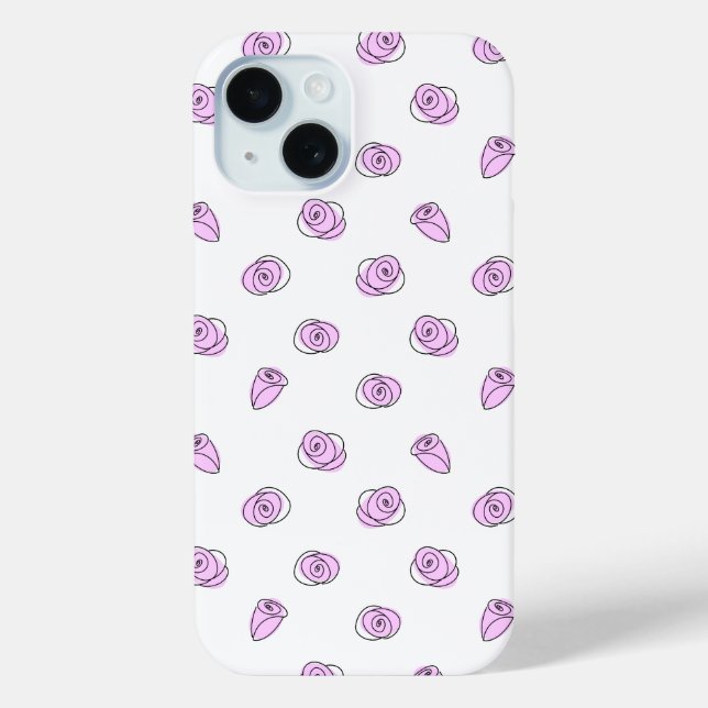 Coque Case-Mate iPhone Rose Lilac Multi coque iphone (Verso)