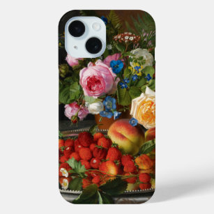 Coque Case-Mate iPhone Roses et fraises de Still Life par Otto Ottesen