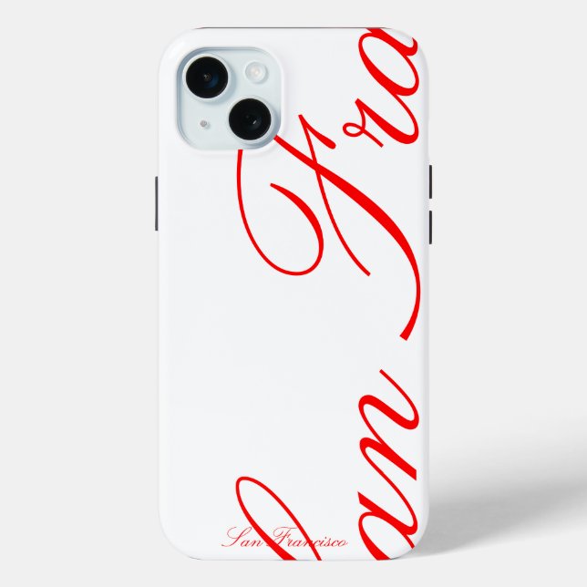 Coque Case-Mate iPhone San Francisco - beau coque iphone (Verso)