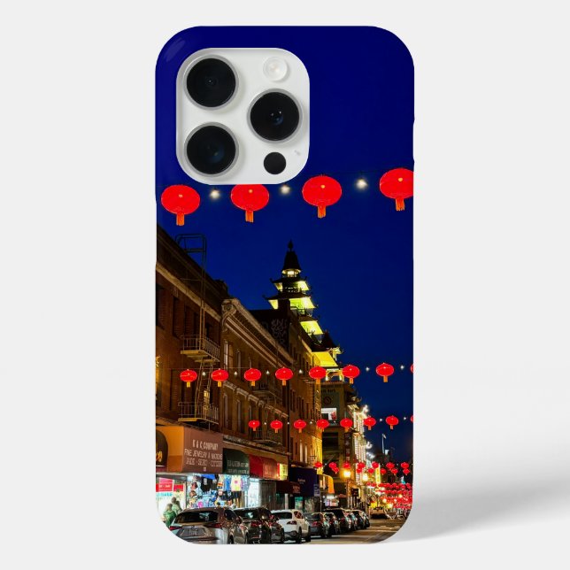 Coque Case-Mate iPhone San Francisco Chinatown #11 iPhone 15 Pro Coque (Verso)