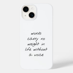 Coque Case-Mate iPhone Sans coque iphone vocal