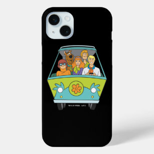 Coque iPhone 15 Mini Scooby-Doo & Gang Mystery Machine