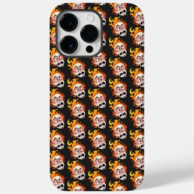 Coque Case-Mate iPhone Scovillelicous Fire Head iPhone / coque ipad (Verso)