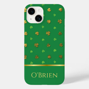Coque Case-Mate iPhone Shamrock monogramme iPhone irlandais / coque ipad