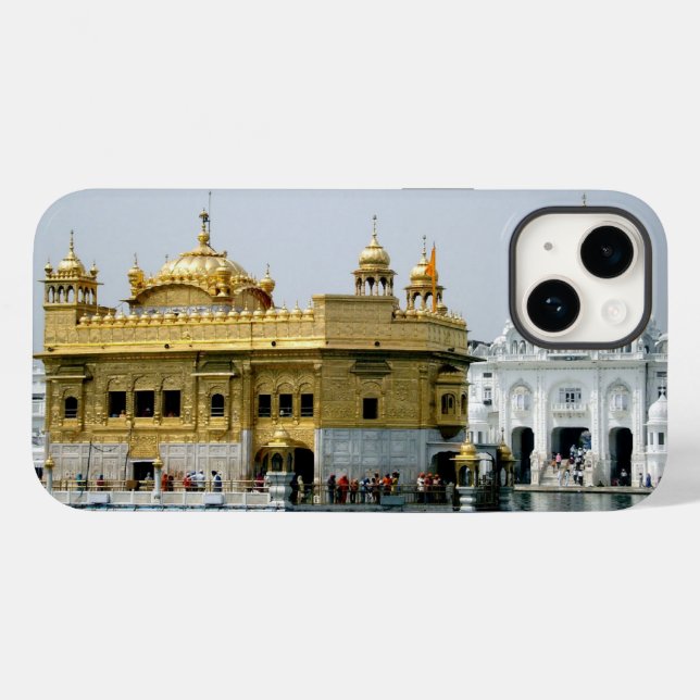 Coque Case-Mate iPhone Sikh Golden temple Graphic Coque-Mate Coque iphone (Verso (horizontal))