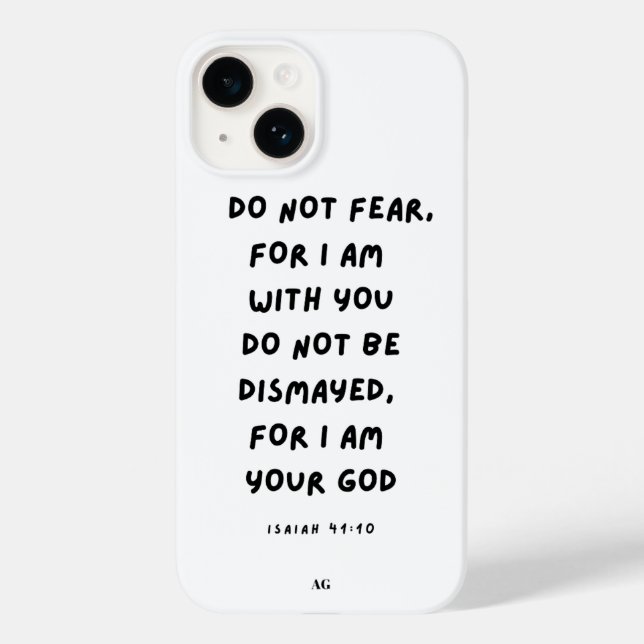 Coque Case-Mate iPhone Simple et moderne Bible Verse iPhone / coque ipad (Verso)