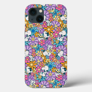 Case-Mate iPhone Case Snoopy & Motif de fleurs de bois