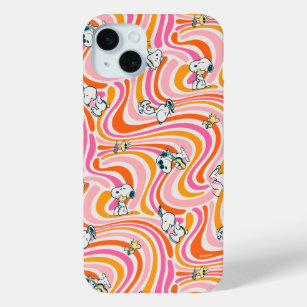 Coque Case-Mate iPhone Snoopy & Woodstock Super Vibes Motif orange